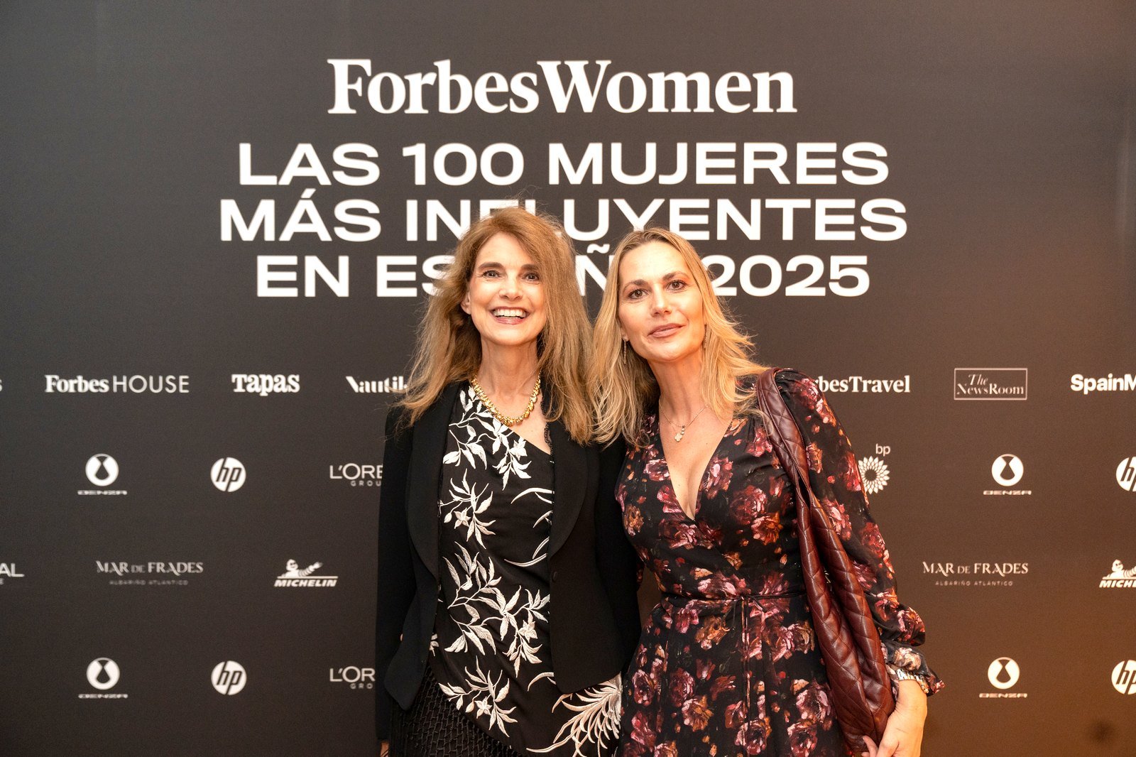 Margarita Santana Lorenzo with Ana Blanco at the Forbes Women gala · Spain’s 100 Most Influential Women 2025